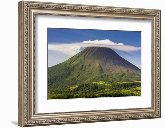 Arenal Volcano-Nick Ledger-Framed Photographic Print