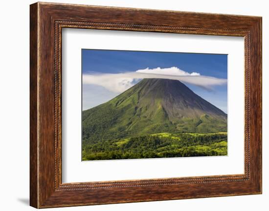 Arenal Volcano-Nick Ledger-Framed Photographic Print