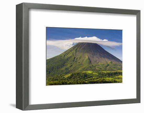 Arenal Volcano-Nick Ledger-Framed Photographic Print