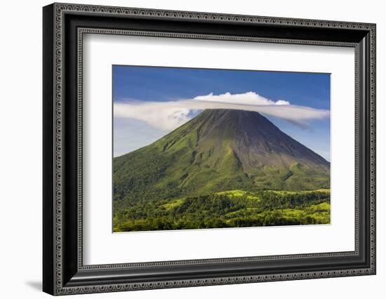 Arenal Volcano-Nick Ledger-Framed Photographic Print