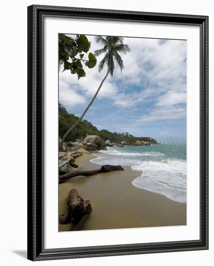 Arenilla Beach, Tayrona National Park, Colombia, South America-Ethel Davies-Framed Photographic Print