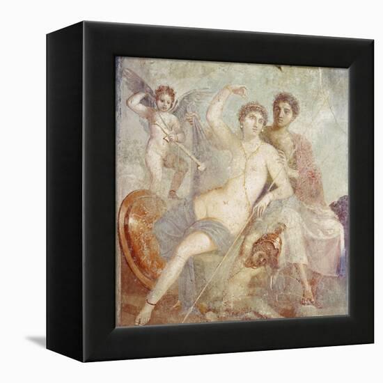 Ares and Aphrodite-Pompeii-Framed Premier Image Canvas