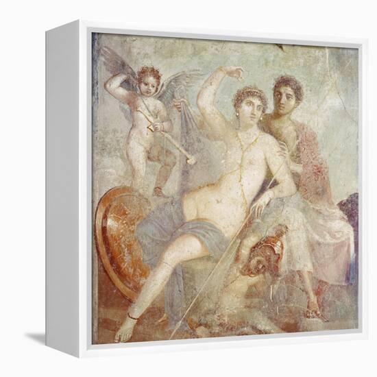 Ares and Aphrodite-Pompeii-Framed Premier Image Canvas