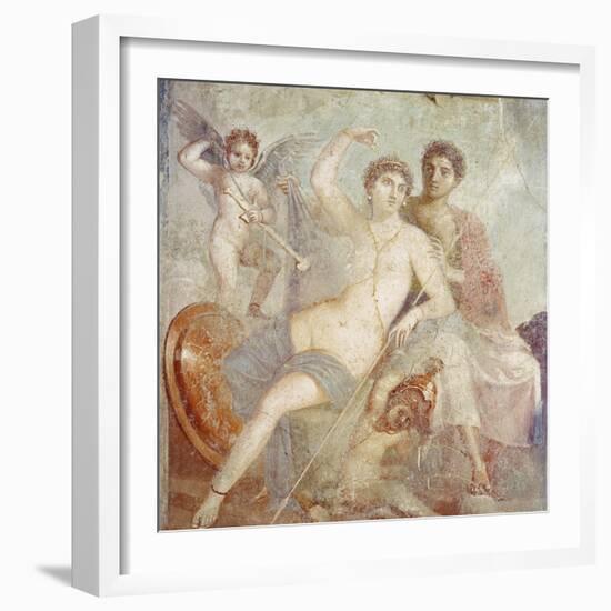 Ares and Aphrodite-Pompeii-Framed Giclee Print