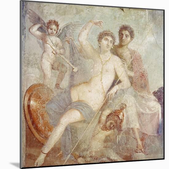 Ares and Aphrodite-Pompeii-Mounted Giclee Print