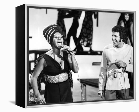 Aretha Franklin-null-Framed Stretched Canvas