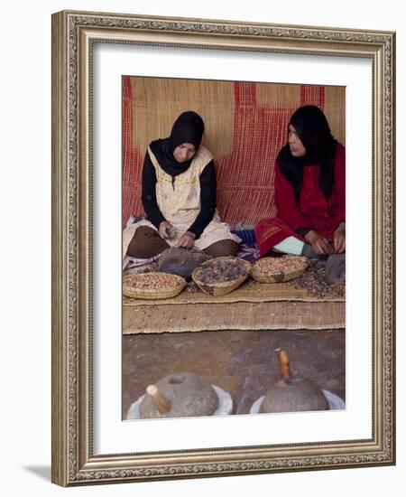 Argen Making, Asni, Atlas Mountains, Morocco, North Africa, Africa-Frank Fell-Framed Photographic Print