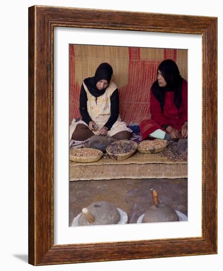 Argen Making, Asni, Atlas Mountains, Morocco, North Africa, Africa-Frank Fell-Framed Photographic Print