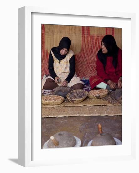 Argen Making, Asni, Atlas Mountains, Morocco, North Africa, Africa-Frank Fell-Framed Photographic Print