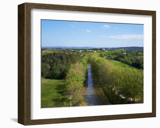 Argens Minervois Village, UNESCO World Heritage Site, Aude, Languedoc Roussillon, France-Tuul-Framed Photographic Print