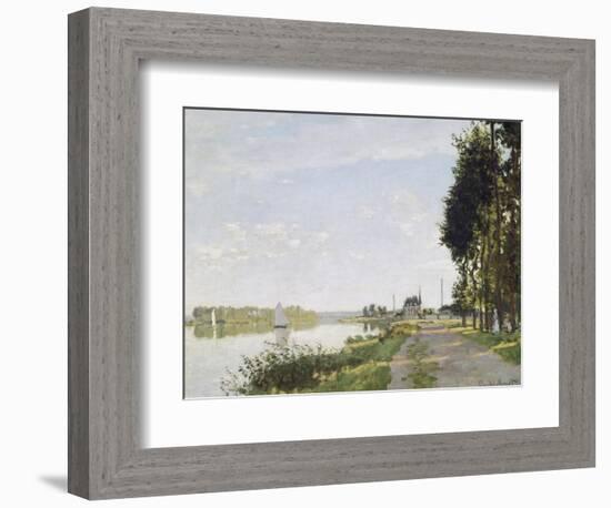 Argenteuil, 1872-Claude Monet-Framed Premium Giclee Print