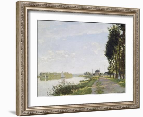 Argenteuil, 1872-Claude Monet-Framed Giclee Print