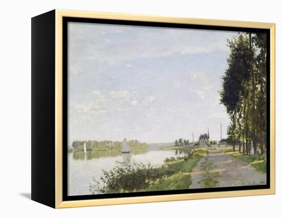 Argenteuil, 1872-Claude Monet-Framed Premier Image Canvas