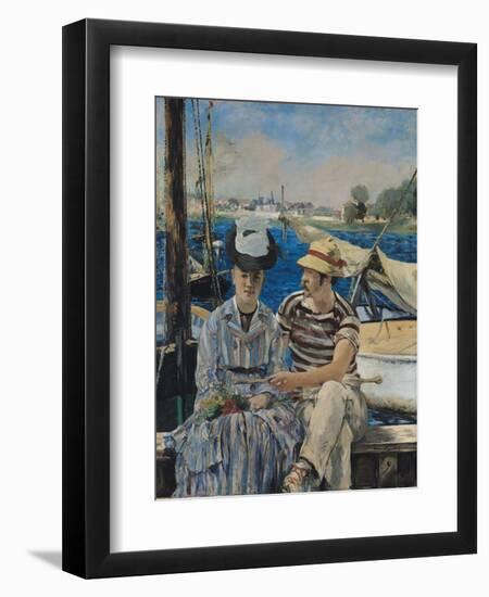 Argenteuil, 1874-Edouard Manet-Framed Giclee Print