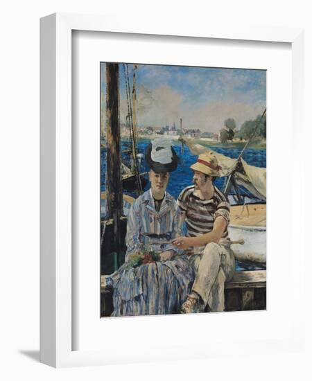 Argenteuil, 1874-Edouard Manet-Framed Giclee Print