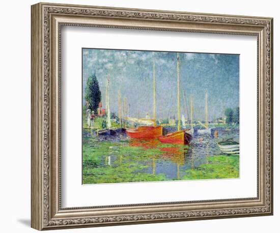 Argenteuil, circa 1872-5-Claude Monet-Framed Premium Giclee Print