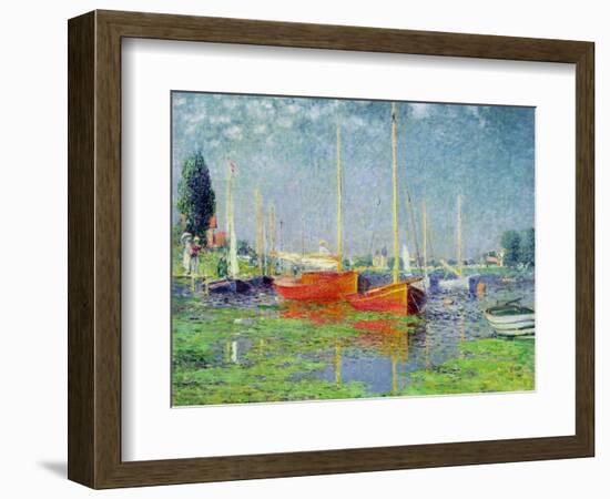 Argenteuil, circa 1872-5-Claude Monet-Framed Premium Giclee Print