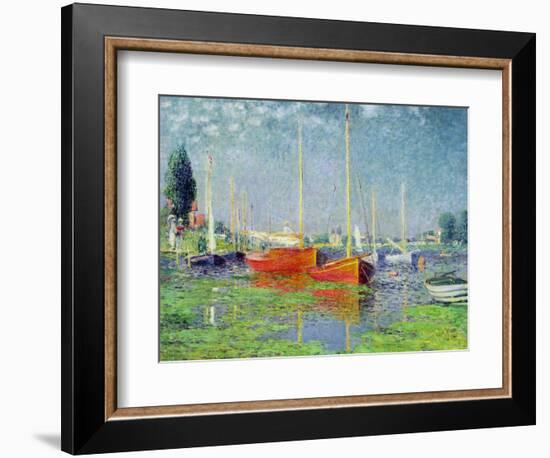 Argenteuil, circa 1872-5-Claude Monet-Framed Premium Giclee Print