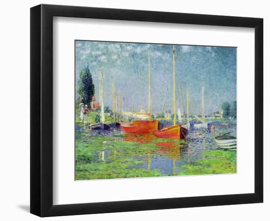 Argenteuil, circa 1872-5-Claude Monet-Framed Premium Giclee Print