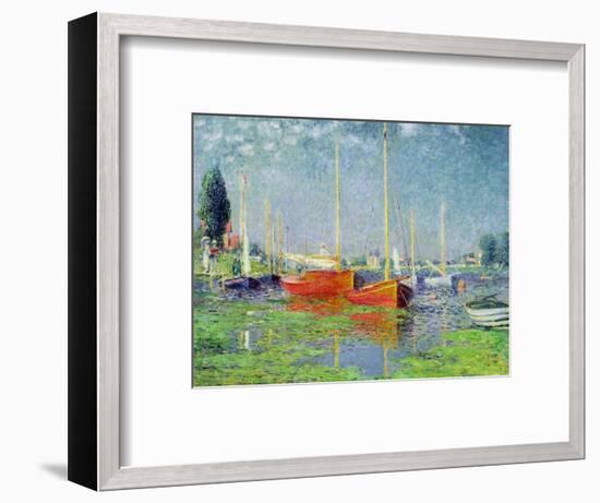 Argenteuil, circa 1872-5-Claude Monet-Framed Premium Giclee Print