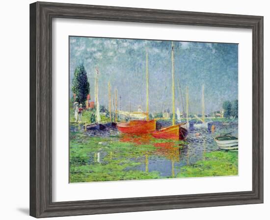 Argenteuil, circa 1872-5-Claude Monet-Framed Giclee Print