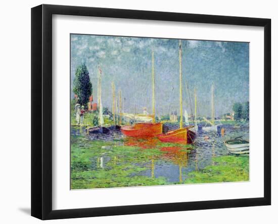 Argenteuil, circa 1872-5-Claude Monet-Framed Giclee Print