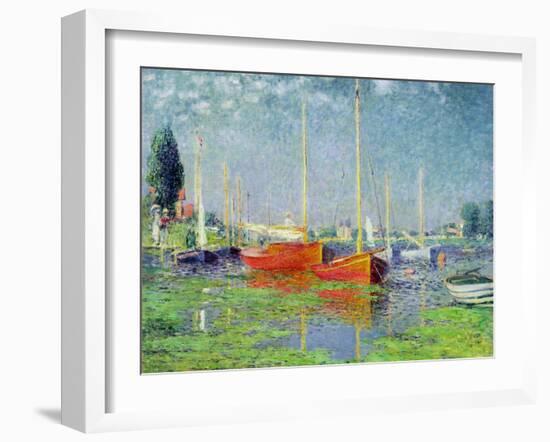 Argenteuil, circa 1872-5-Claude Monet-Framed Giclee Print
