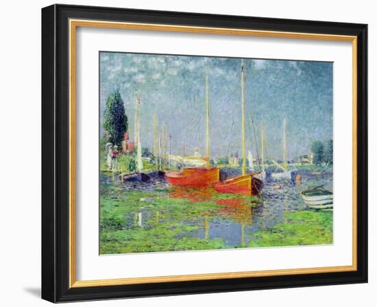 Argenteuil, circa 1872-5-Claude Monet-Framed Giclee Print