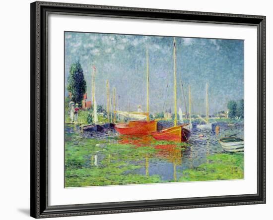 Argenteuil, circa 1872-5-Claude Monet-Framed Giclee Print