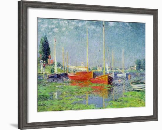 Argenteuil, circa 1872-5-Claude Monet-Framed Giclee Print