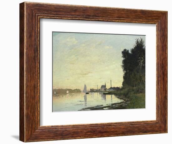 Argenteuil, Late Afternoon, 1872-Mary Cassatt-Framed Giclee Print