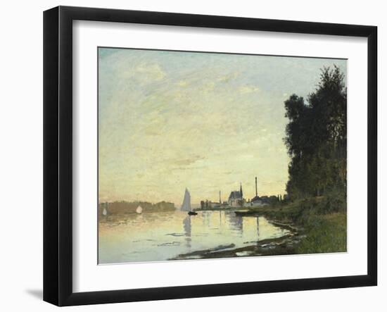 Argenteuil, Late Afternoon, 1872-Mary Cassatt-Framed Giclee Print