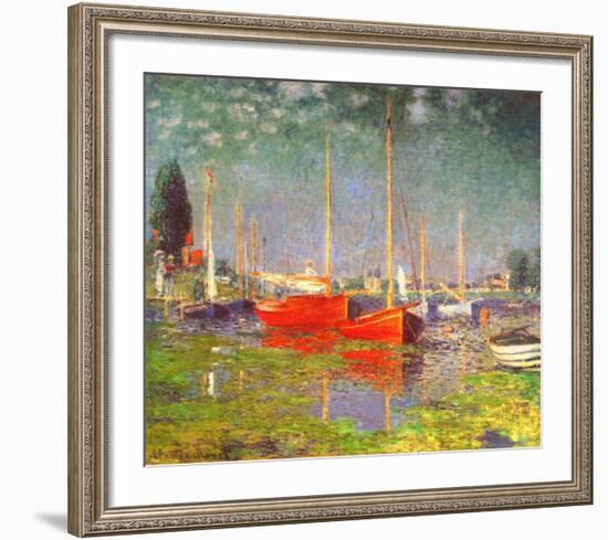 Argenteuil-Claude Monet-Framed Art Print