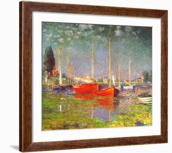 Argenteuil-Claude Monet-Framed Art Print