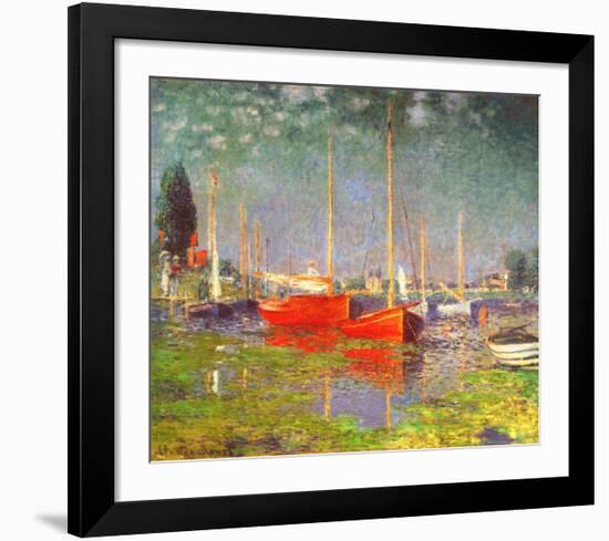 Argenteuil-Claude Monet-Framed Art Print