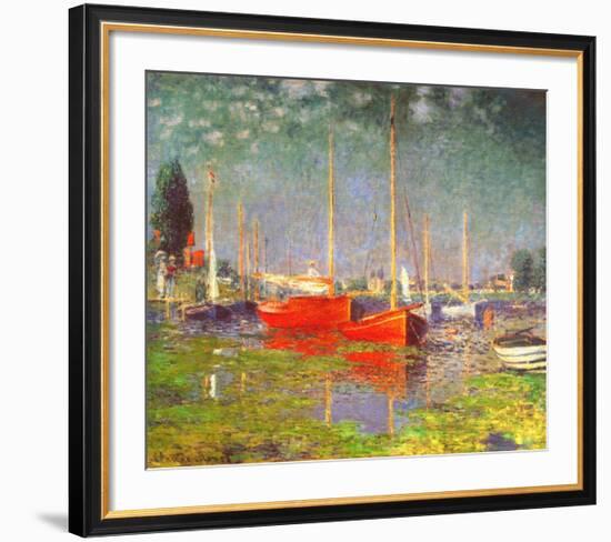 Argenteuil-Claude Monet-Framed Art Print