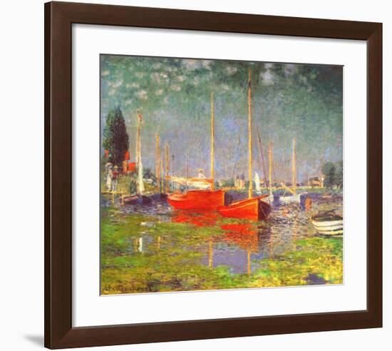 Argenteuil-Claude Monet-Framed Art Print