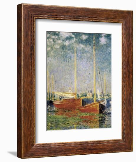 Argenteuil-Claude Monet-Framed Premium Giclee Print