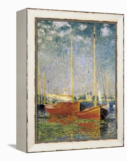 Argenteuil-Claude Monet-Framed Stretched Canvas