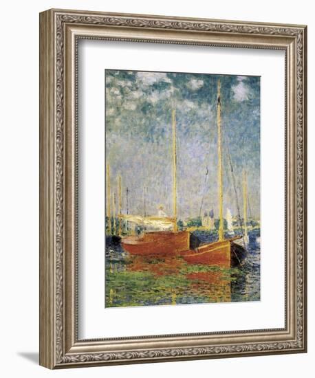 Argenteuil-Claude Monet-Framed Art Print