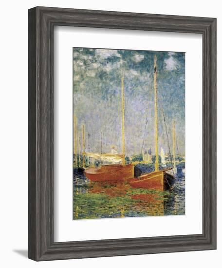 Argenteuil-Claude Monet-Framed Art Print