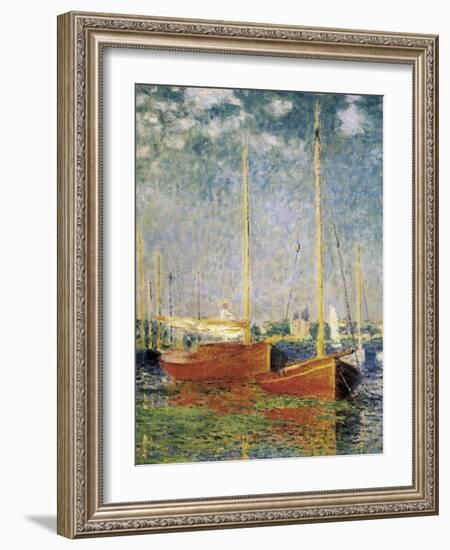 Argenteuil-Claude Monet-Framed Art Print