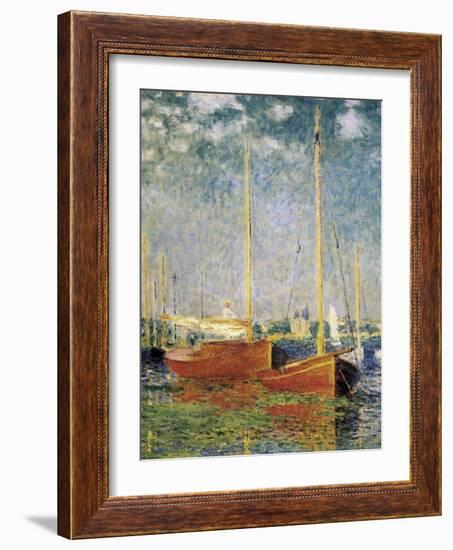 Argenteuil-Claude Monet-Framed Art Print