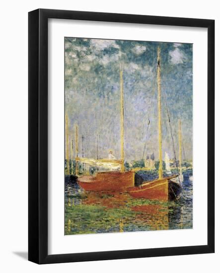 Argenteuil-Claude Monet-Framed Art Print