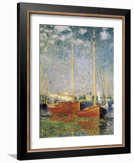 Argenteuil-Claude Monet-Framed Art Print