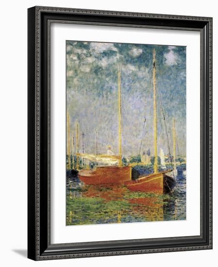 Argenteuil-Claude Monet-Framed Art Print