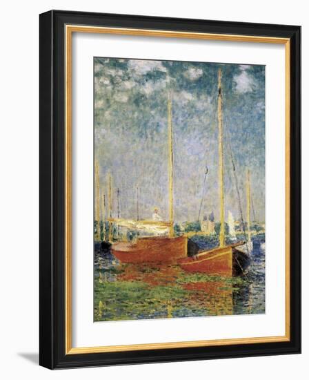 Argenteuil-Claude Monet-Framed Art Print