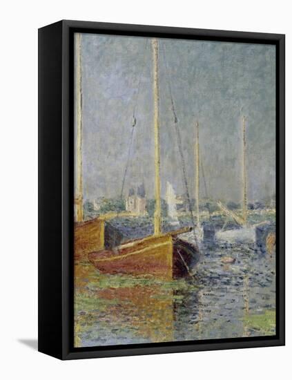 Argenteuil-Claude Monet-Framed Premier Image Canvas