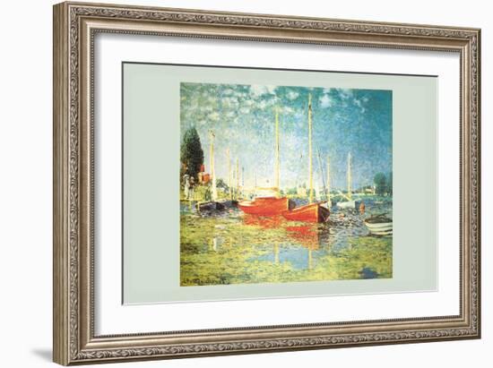 Argenteuil-Claude Monet-Framed Art Print