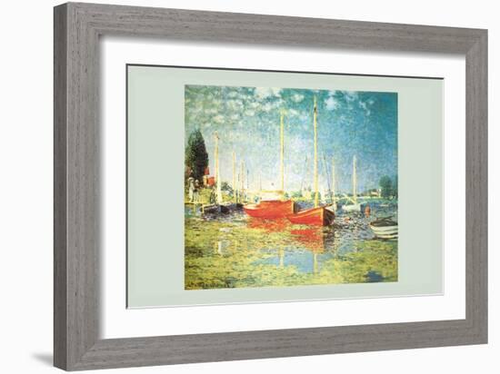 Argenteuil-Claude Monet-Framed Art Print